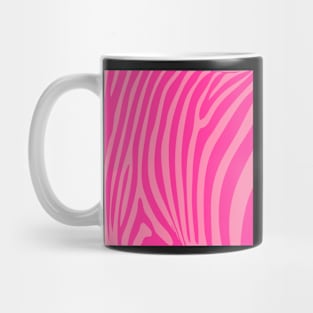 Pink Zebra Pattern Mug